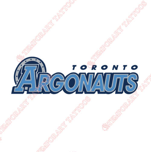 Toronto Argonauts Customize Temporary Tattoos Stickers NO.7628